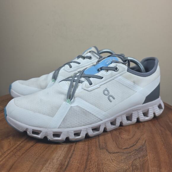 On Cloud X3 AD Undyed White Niagara Mens White Size 10 Running Shoes 3MD30321393 - Picture 2 of 12